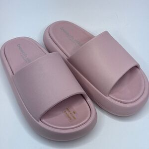 NEW in Box J SLIDES PINK EVA SQUISH BEACH SLIDES Women's Size 8